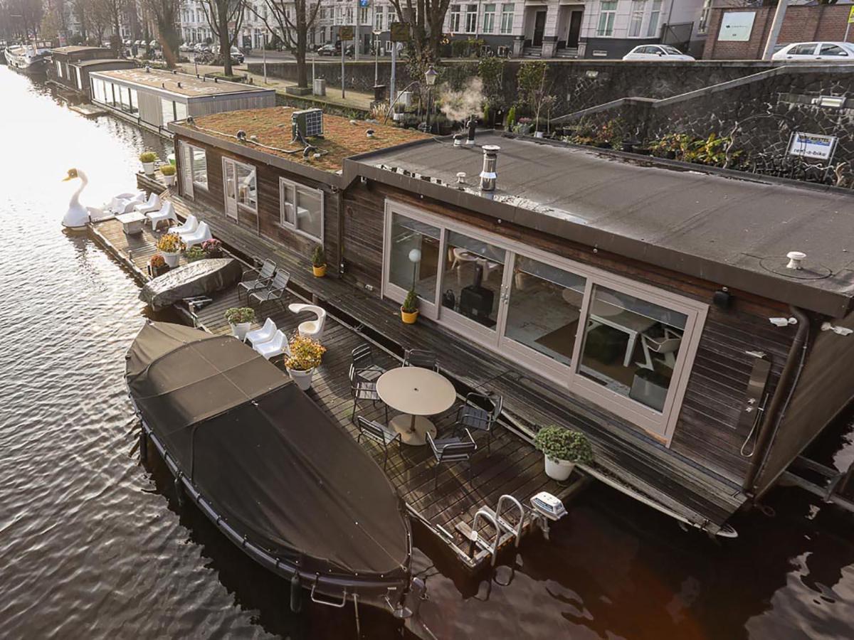 Отель Houseboat Little Amstel Амстердам Экстерьер фото